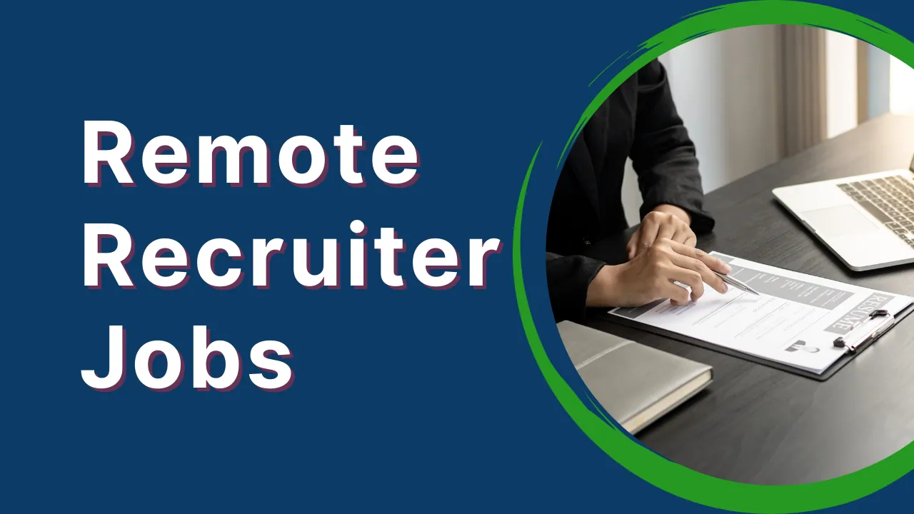 Remote Recruiter Jobs in India