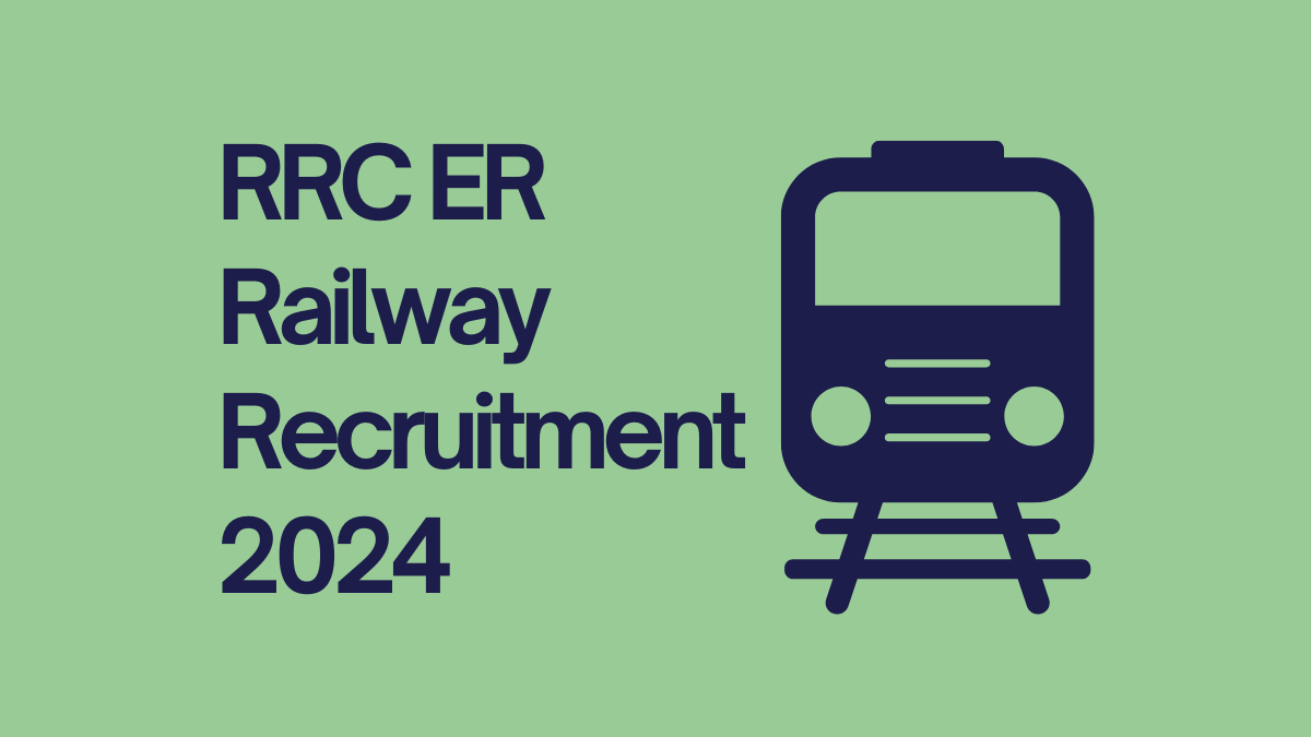 RRC ER Railway Recruitment 2024